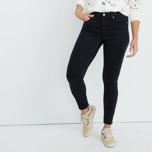 Madewell 9" High Rise skinny jeans